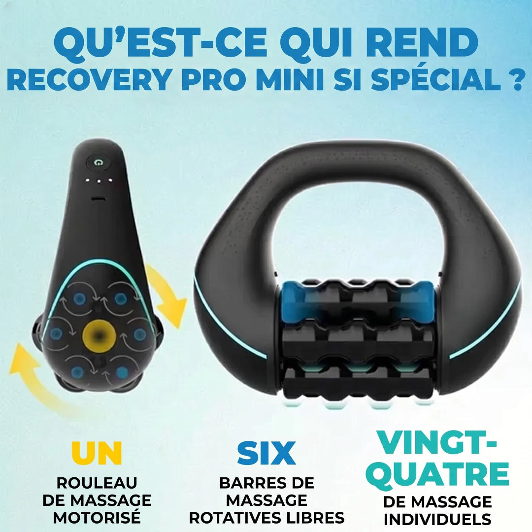 Recovery Pro Mini – Massage & Récupération Rapide où que vous soyez.