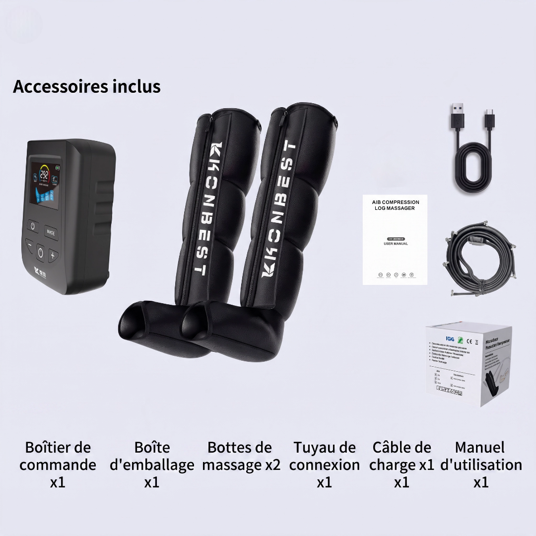 Leg Relief Pro – Professional Compression Leg & Foot Massager