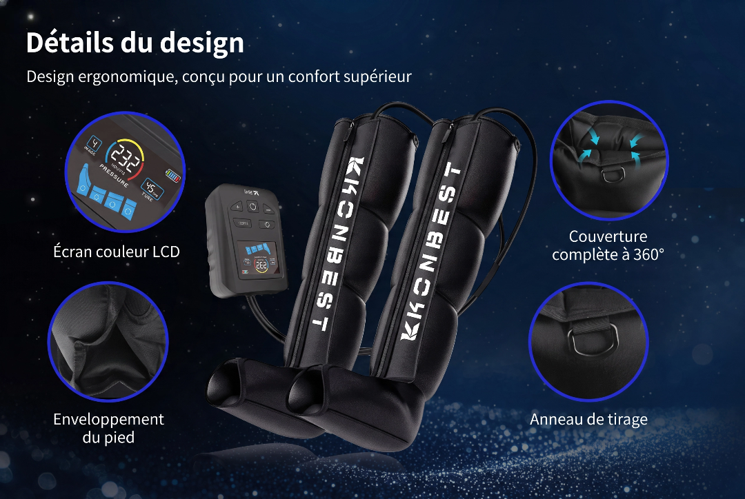 Leg Relief Pro – Professional Compression Leg & Foot Massager