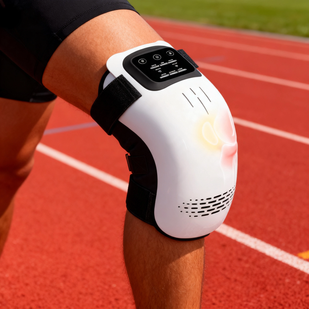 Knee-Relief Pro – masseur de genou chauffant