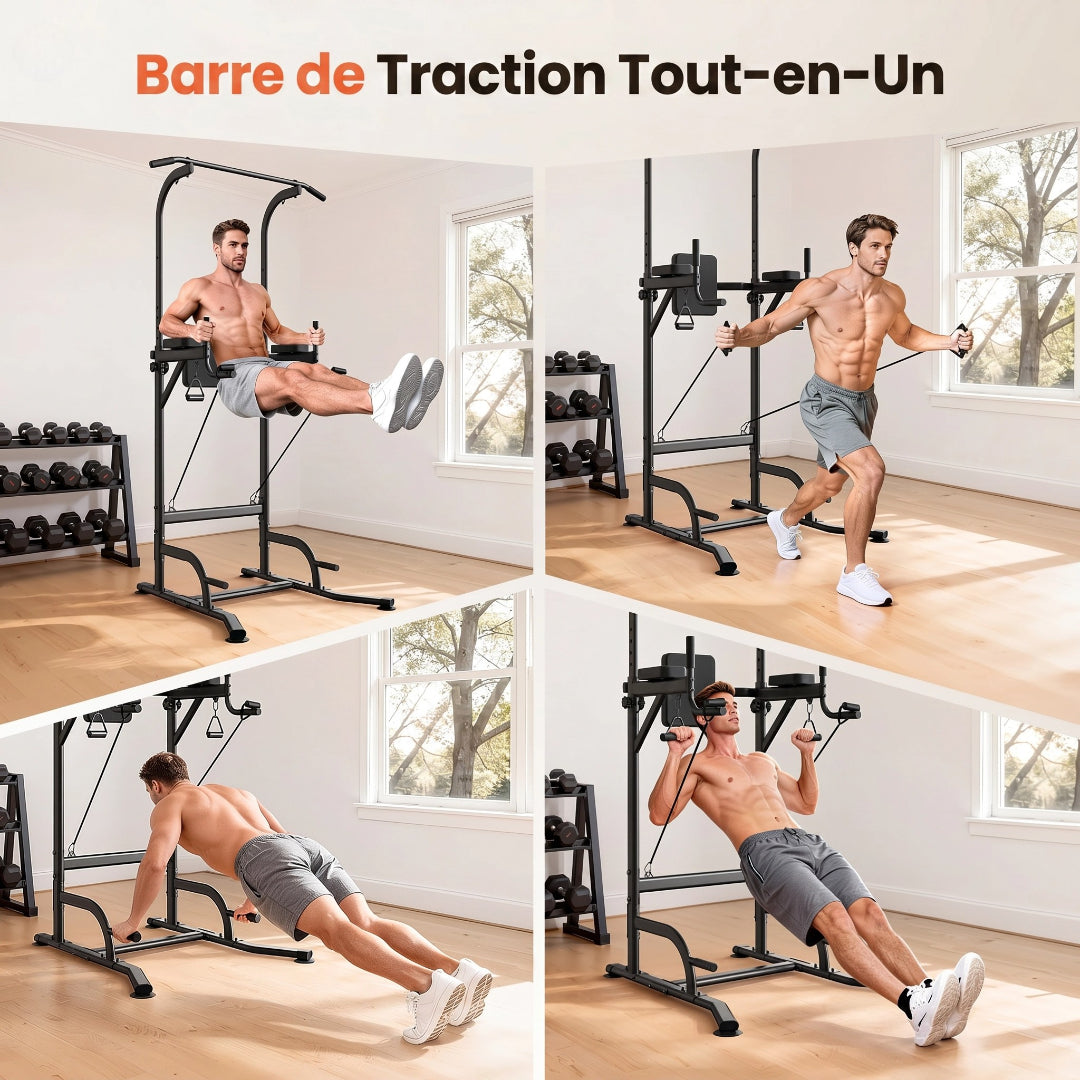 Multifunctional Power Tower – Home Gym