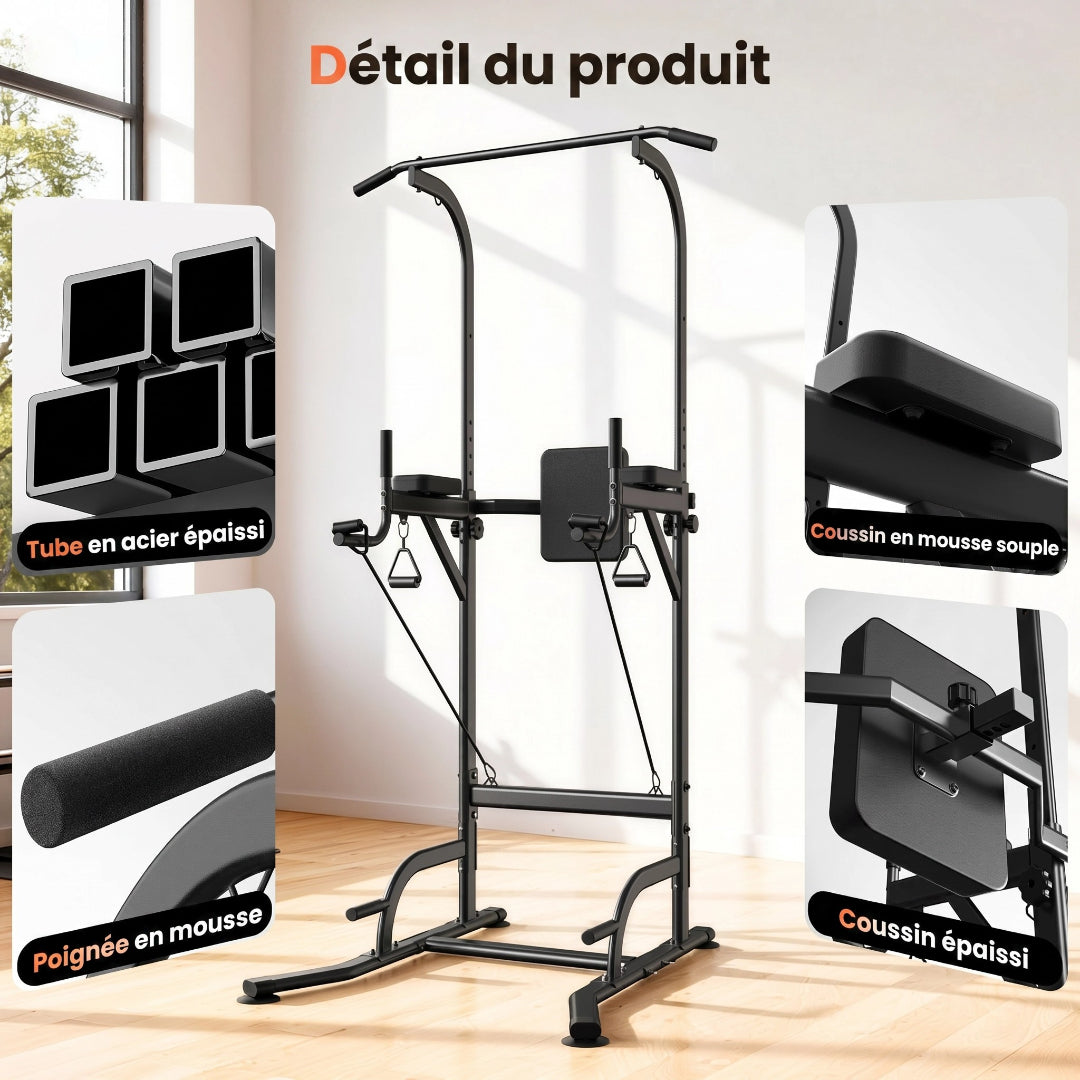 Multifunctional Power Tower – Home Gym