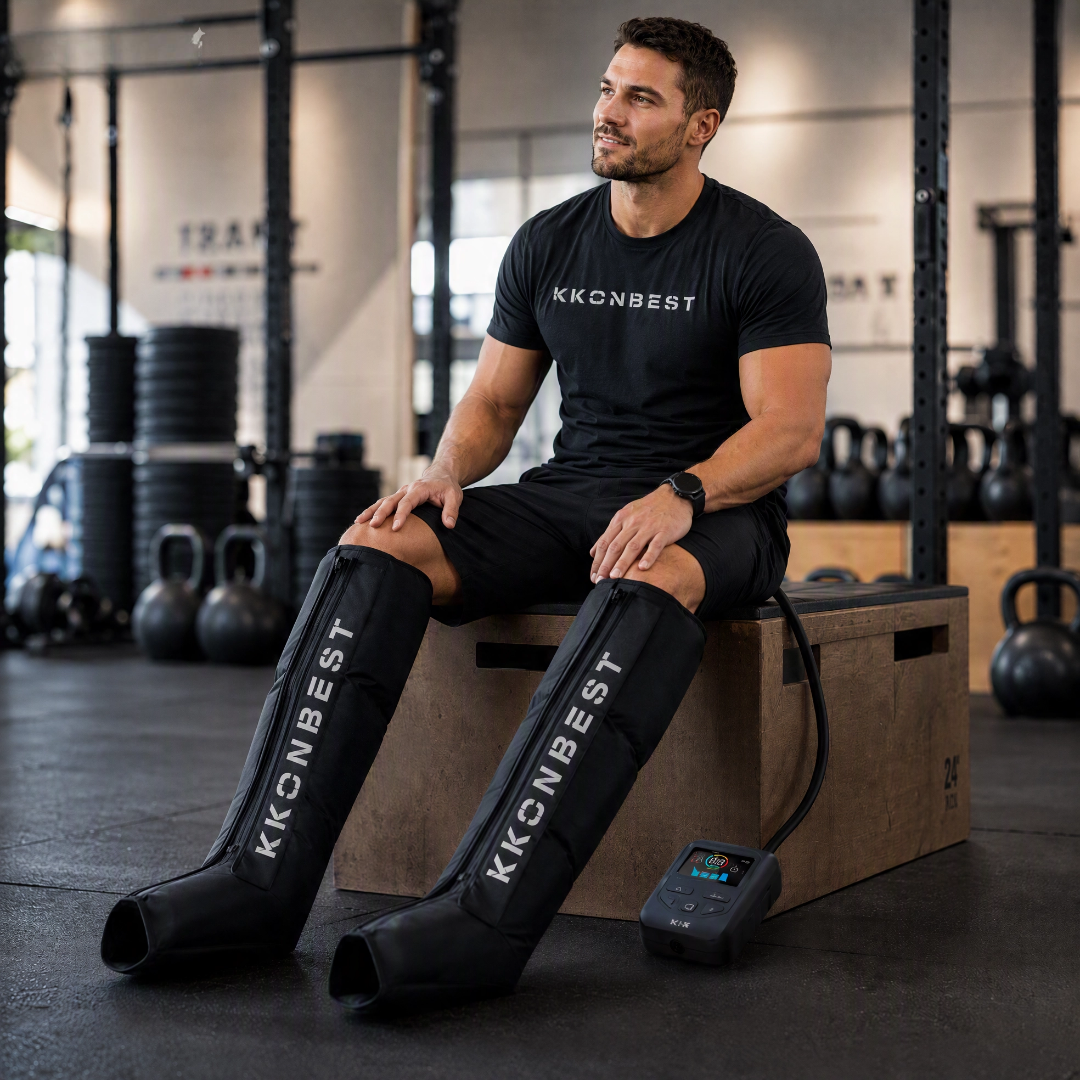 AirWave Pro – Bottes à Compression 4 Cavités