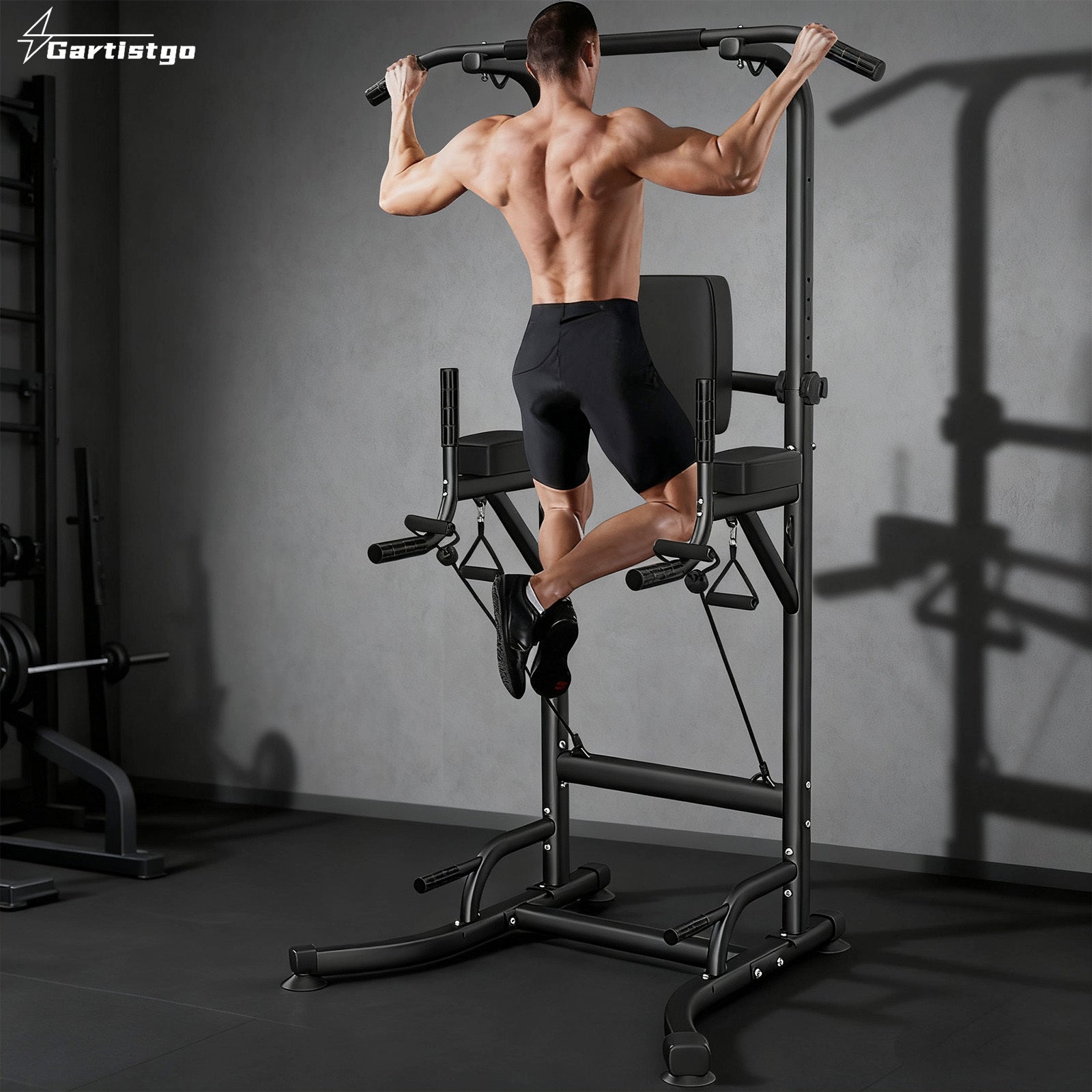 Power Tower multifonctionnel – Salle de sport maison